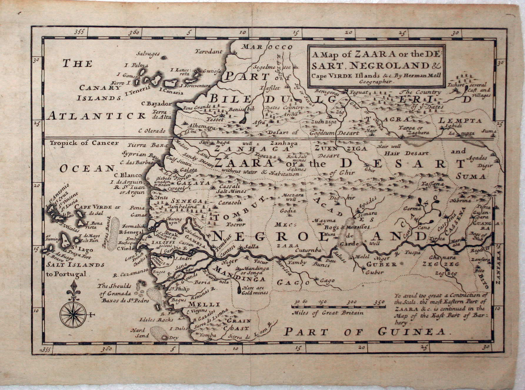 africa antique map