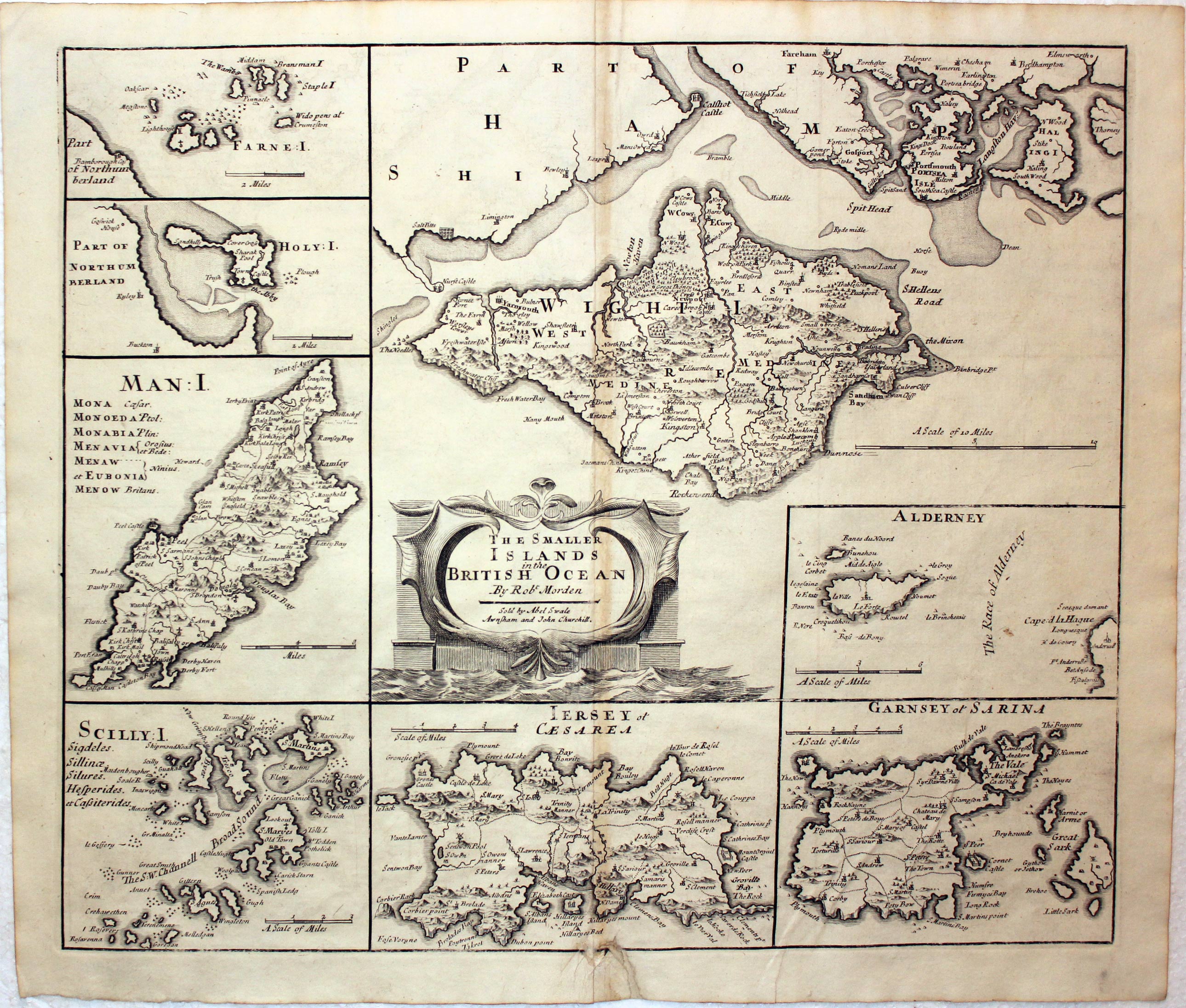 Farne Islands Map