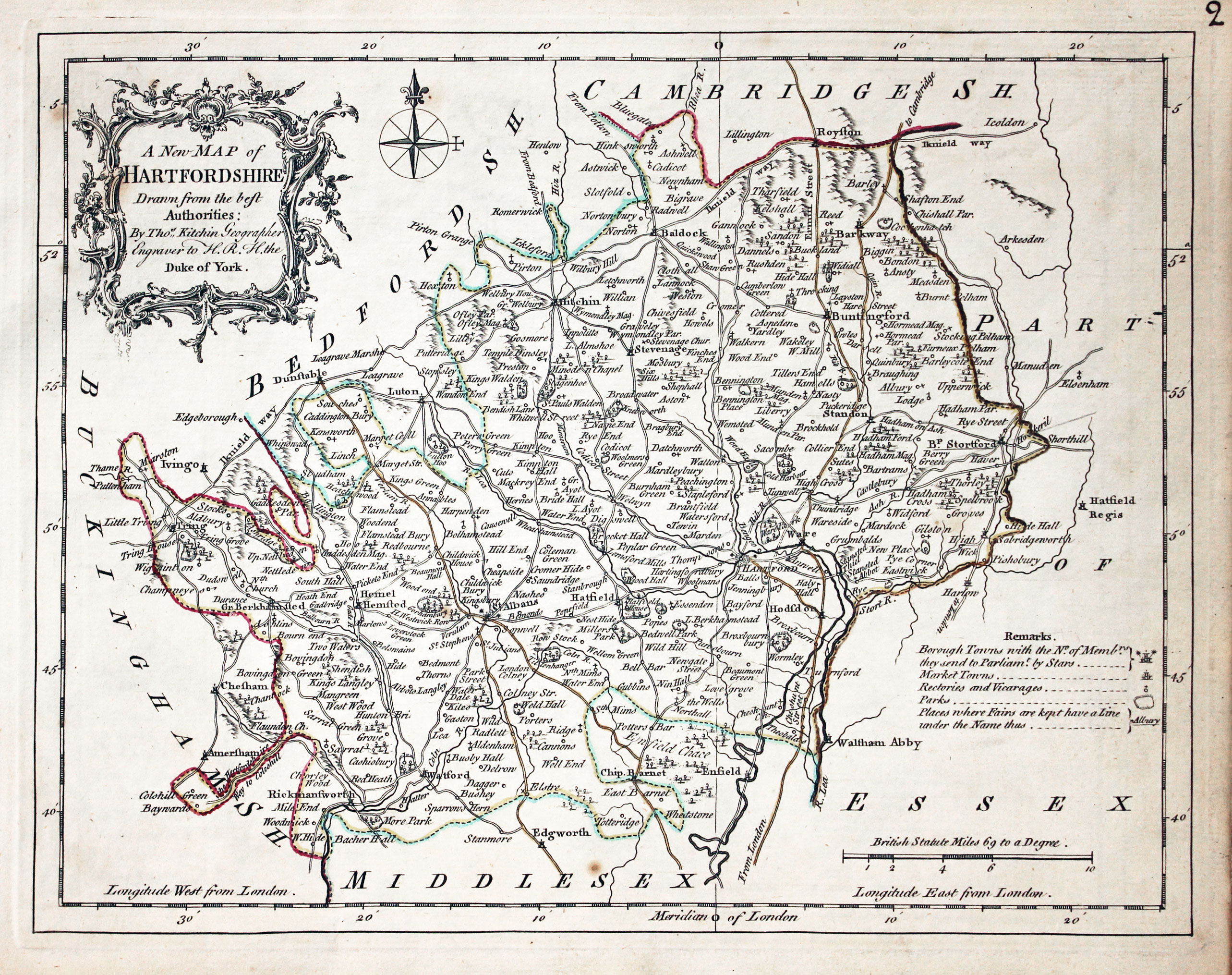 Maps by the English Cartographer Thomas Kitchin