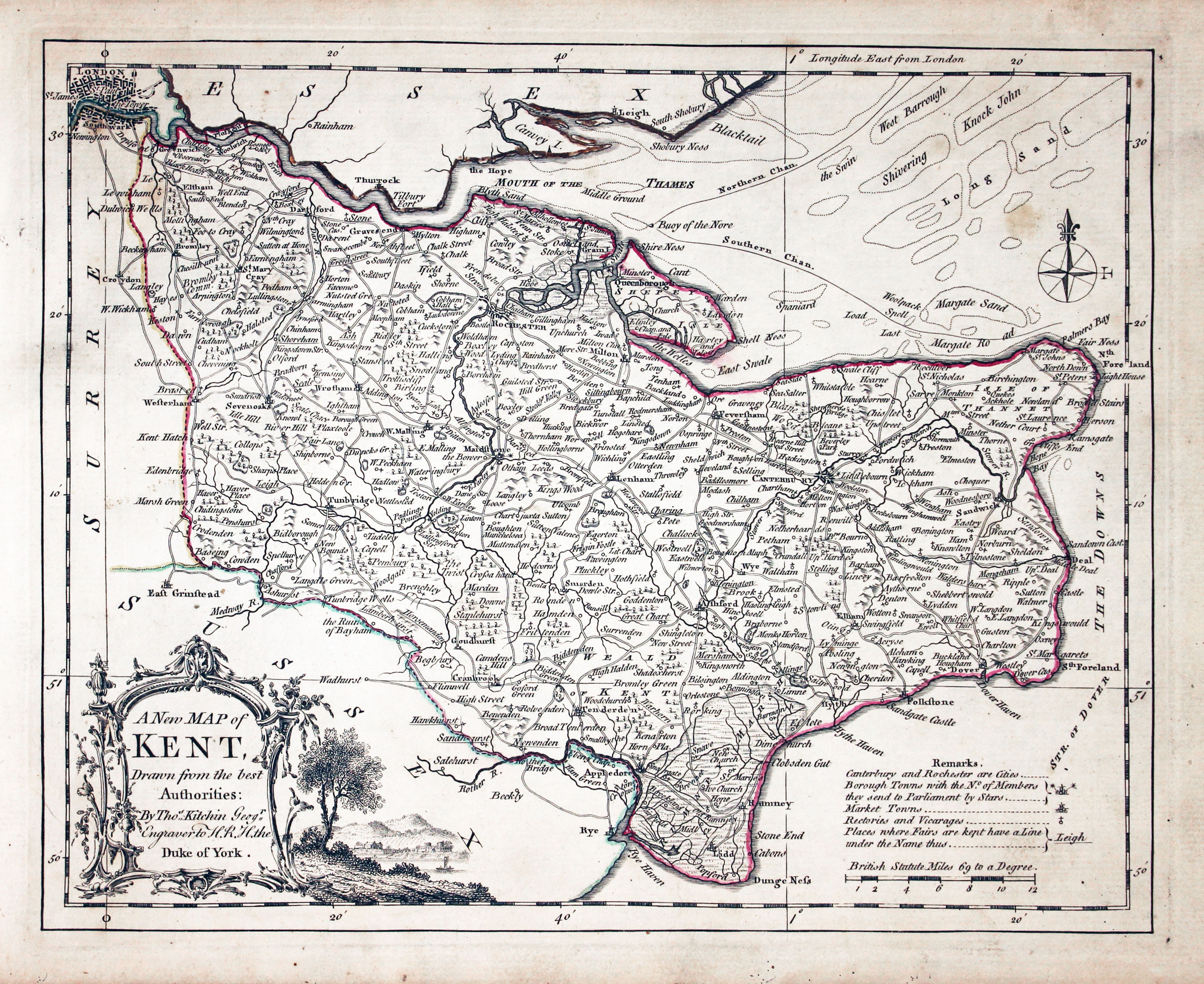 Maps By The English Cartographer Thomas Kitchin