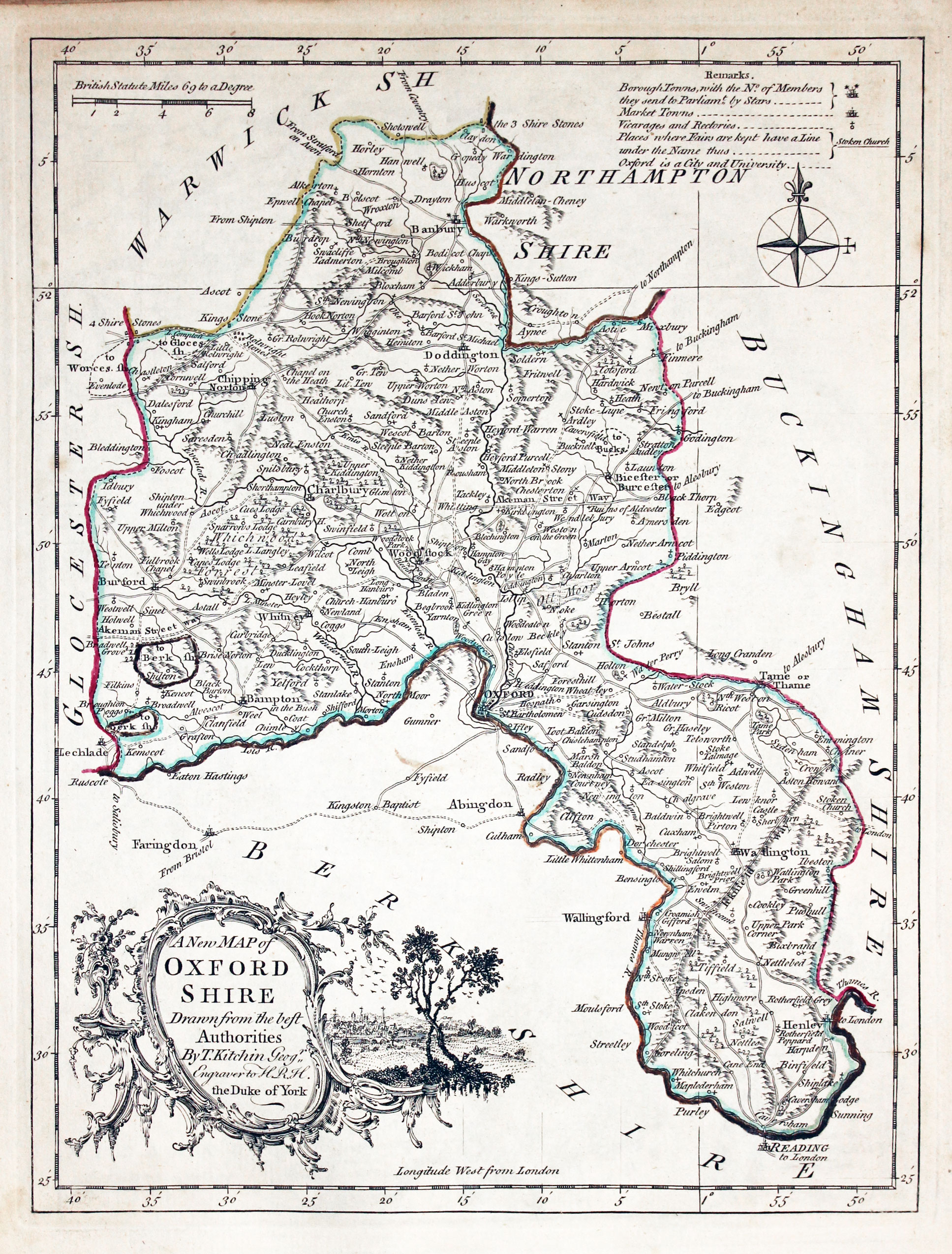 Maps by the English Cartographer Thomas Kitchin