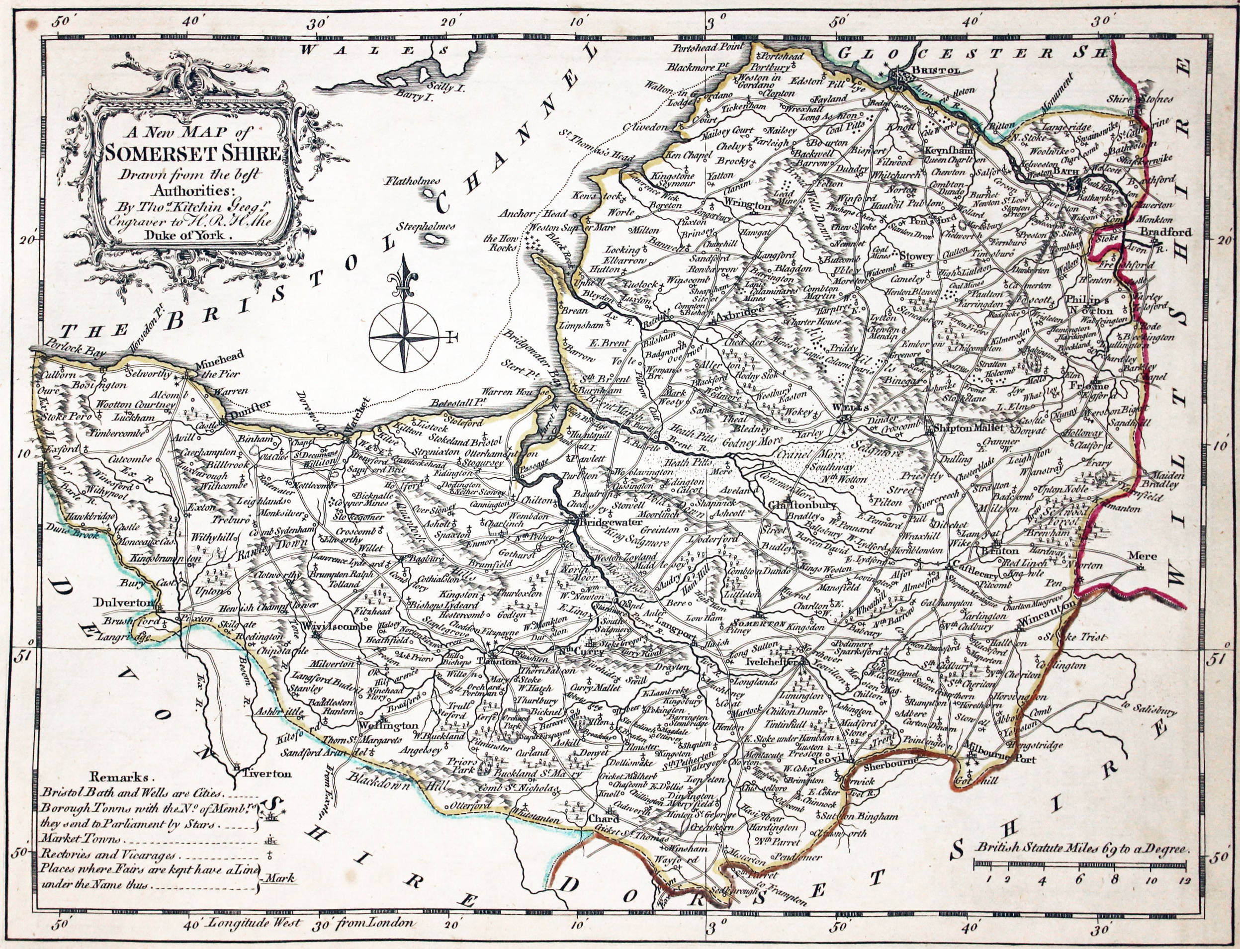 Maps By The English Cartographer Thomas Kitchin