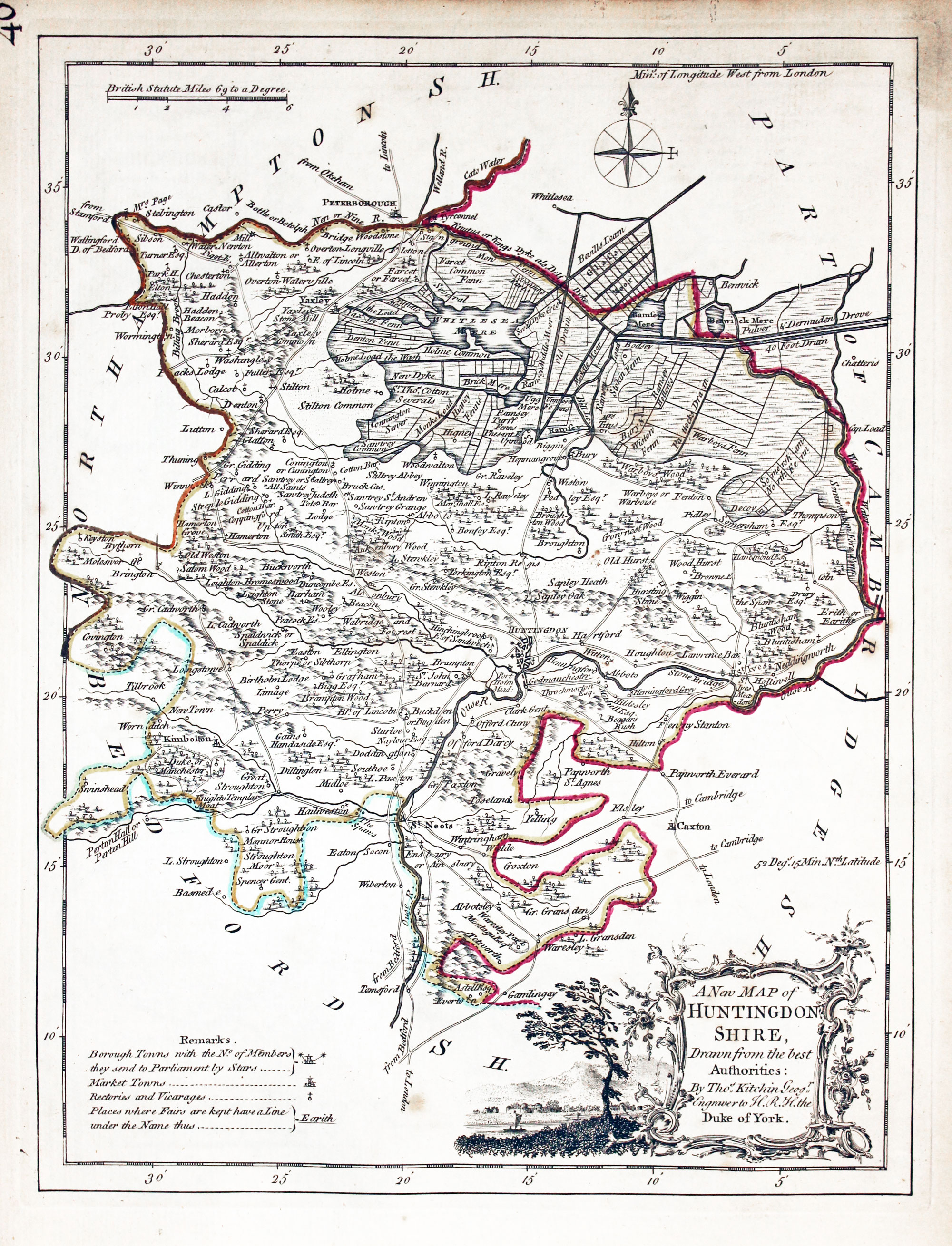 Maps by the English Cartographer Thomas Kitchin