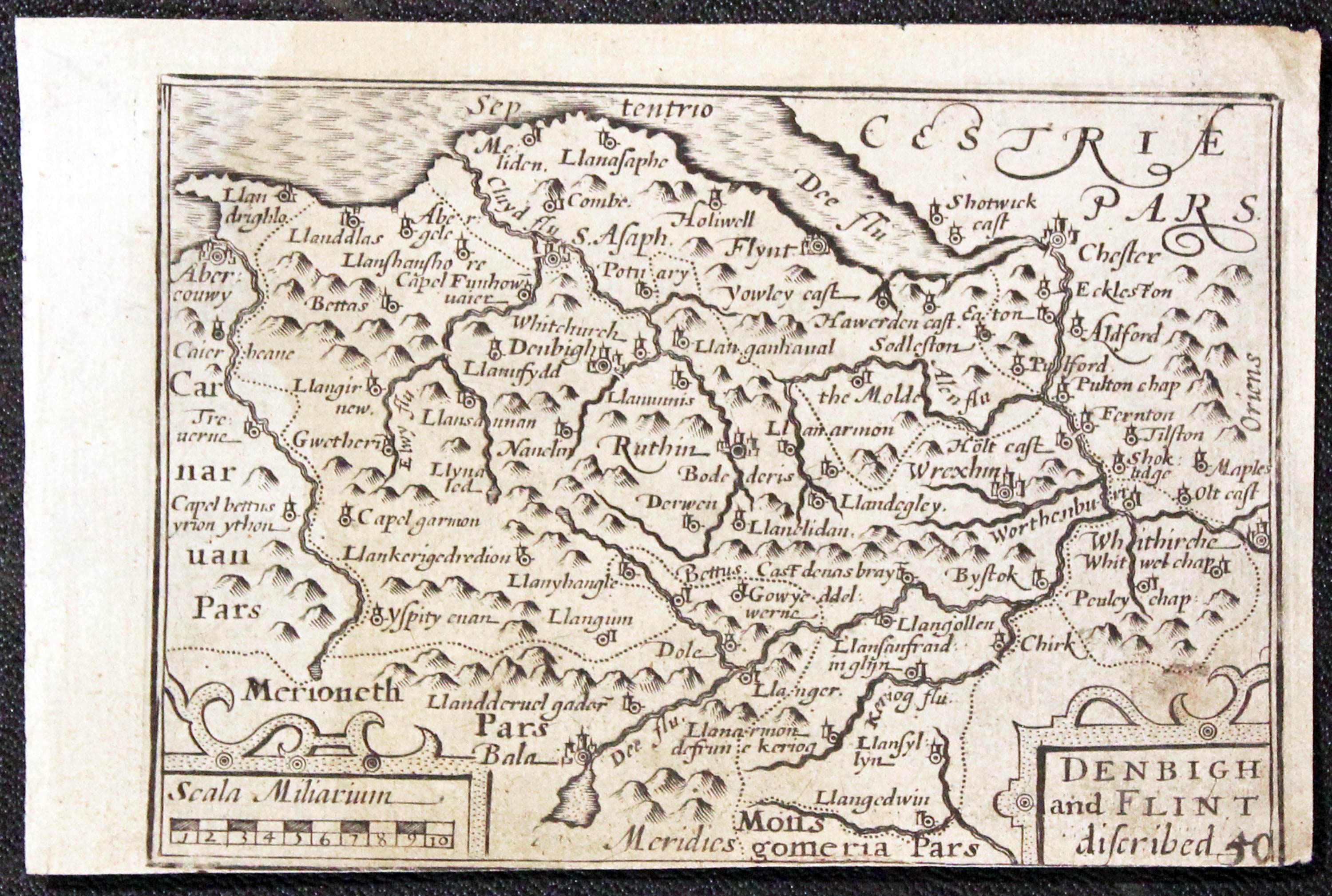 Denbighshire Antique Maps For Sale Richard Nicholson   17285 