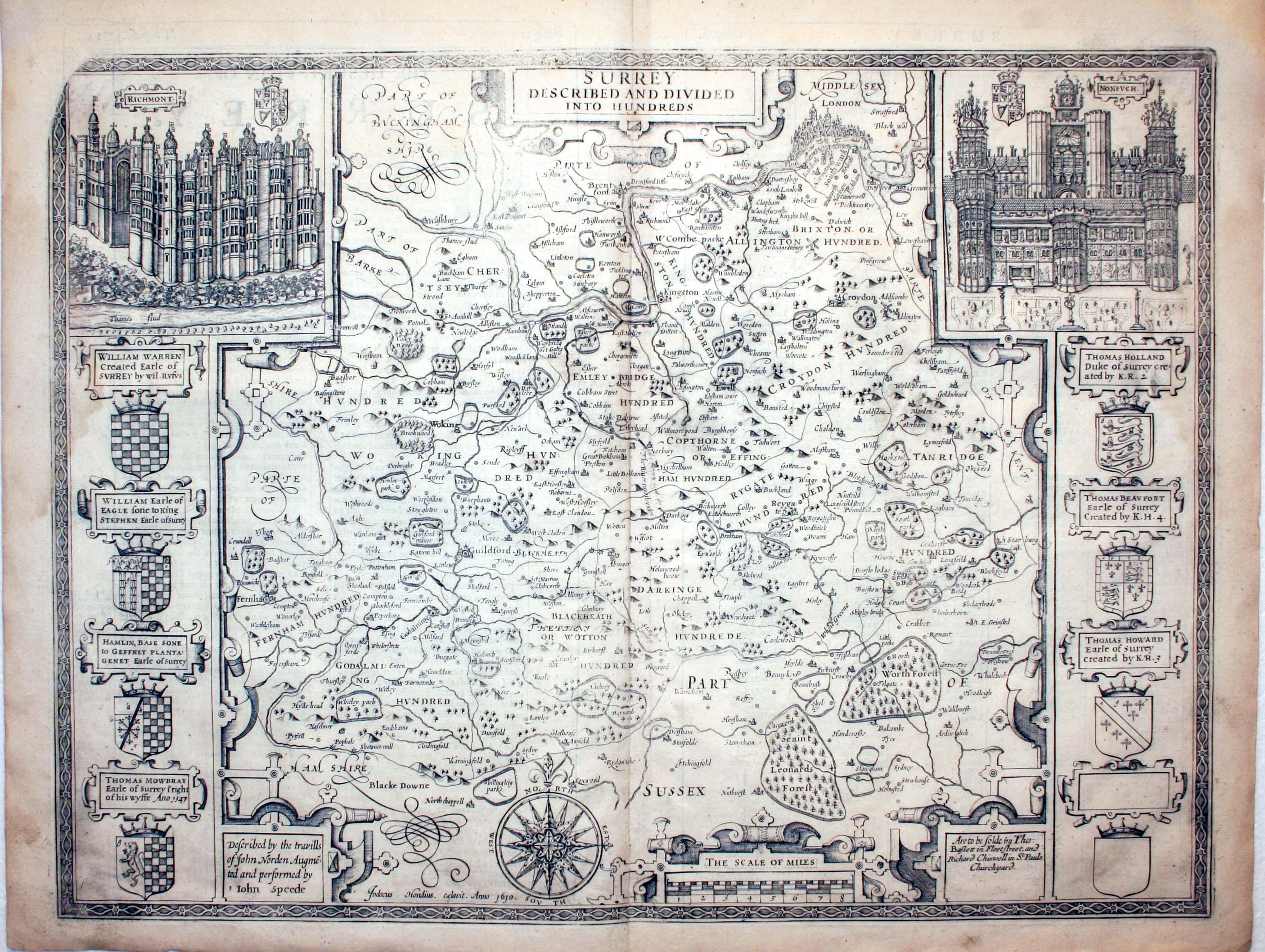 The maps of the famous English cartographer John Speed