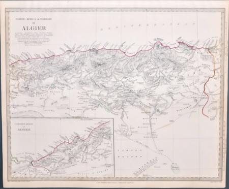 North Africa & Algeria, SDUK 1834