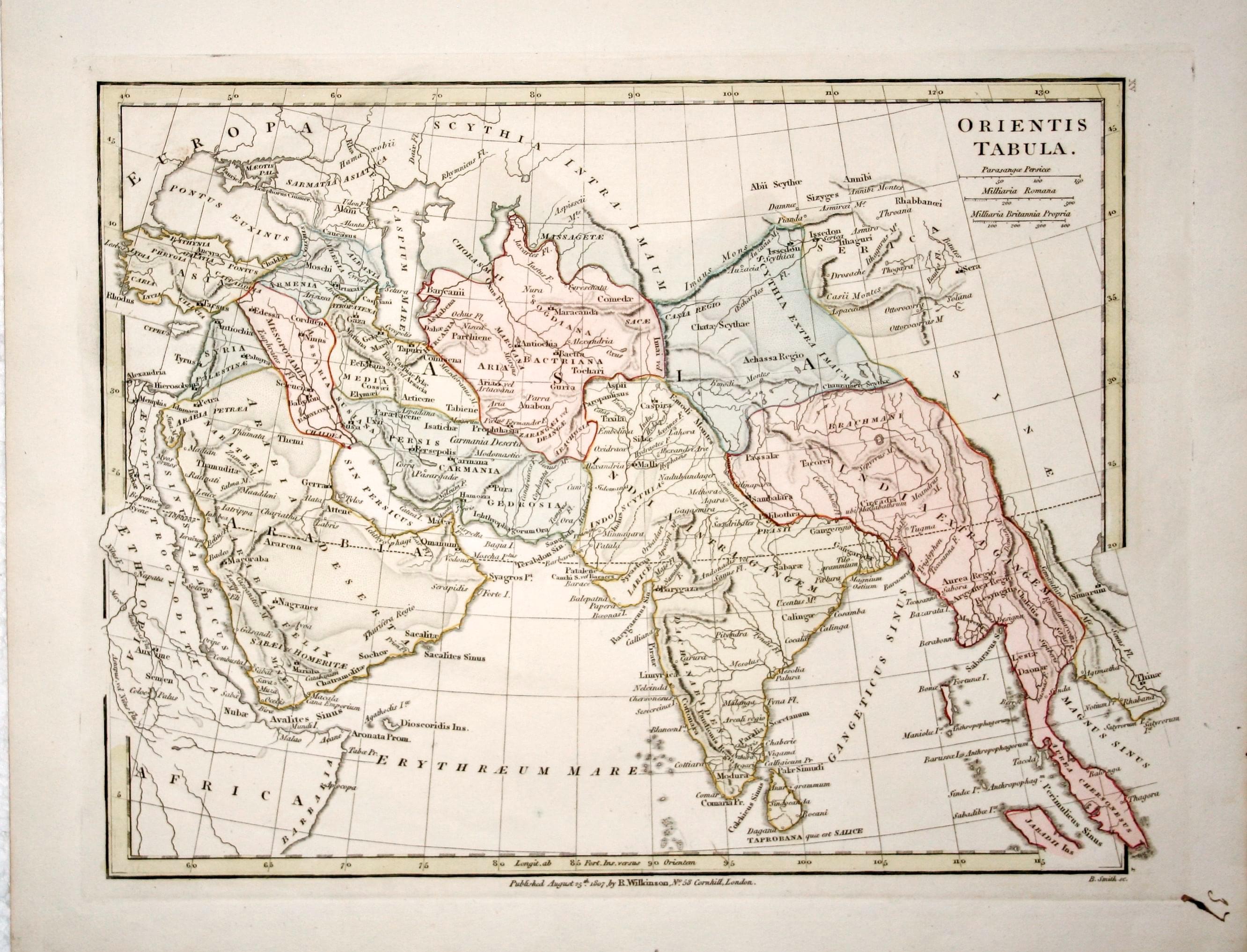 Antique Maps of Asia - 25948