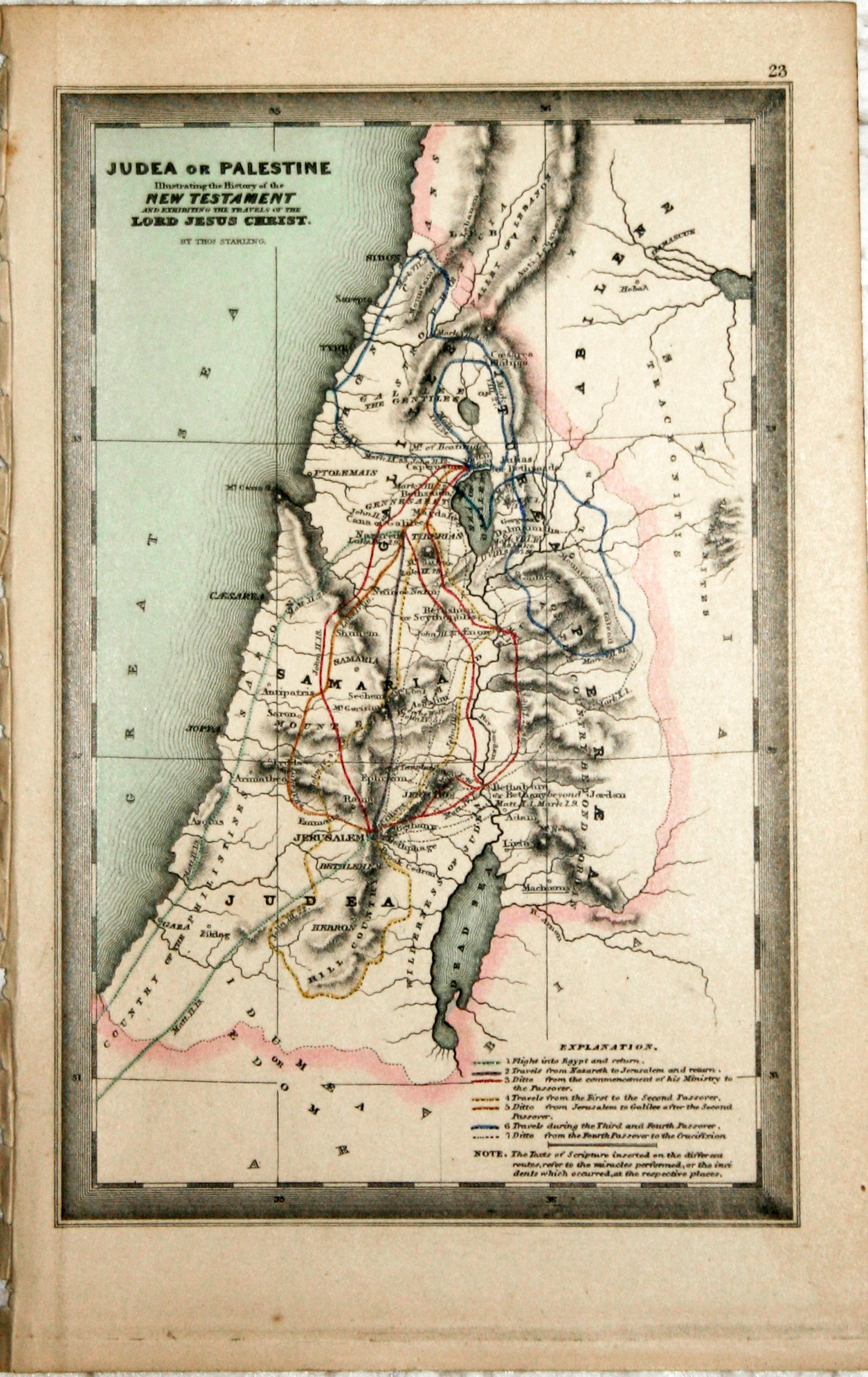 Antique Maps of the Middle East