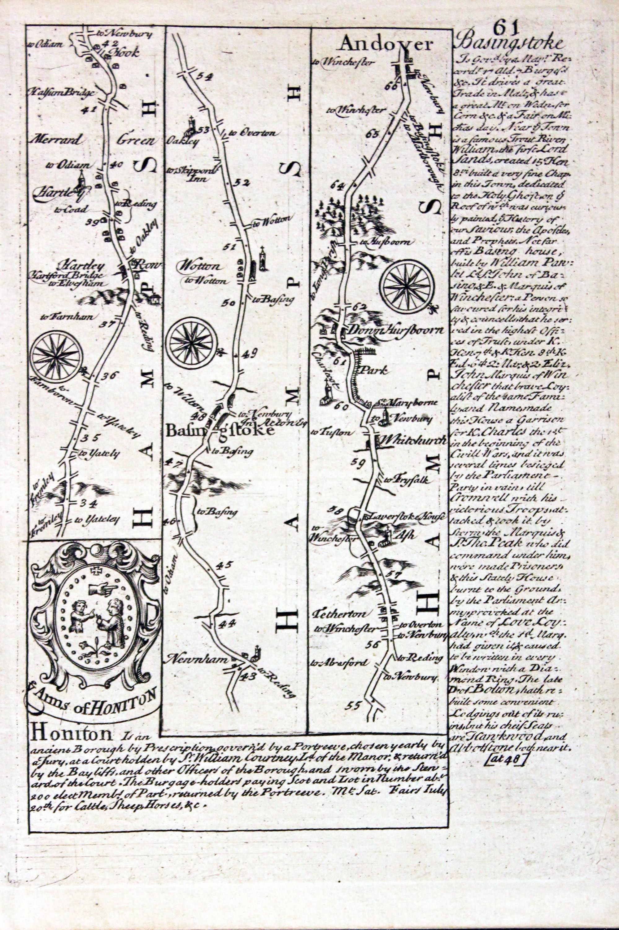 18th Century Road Maps Of England - Richard Nicholson