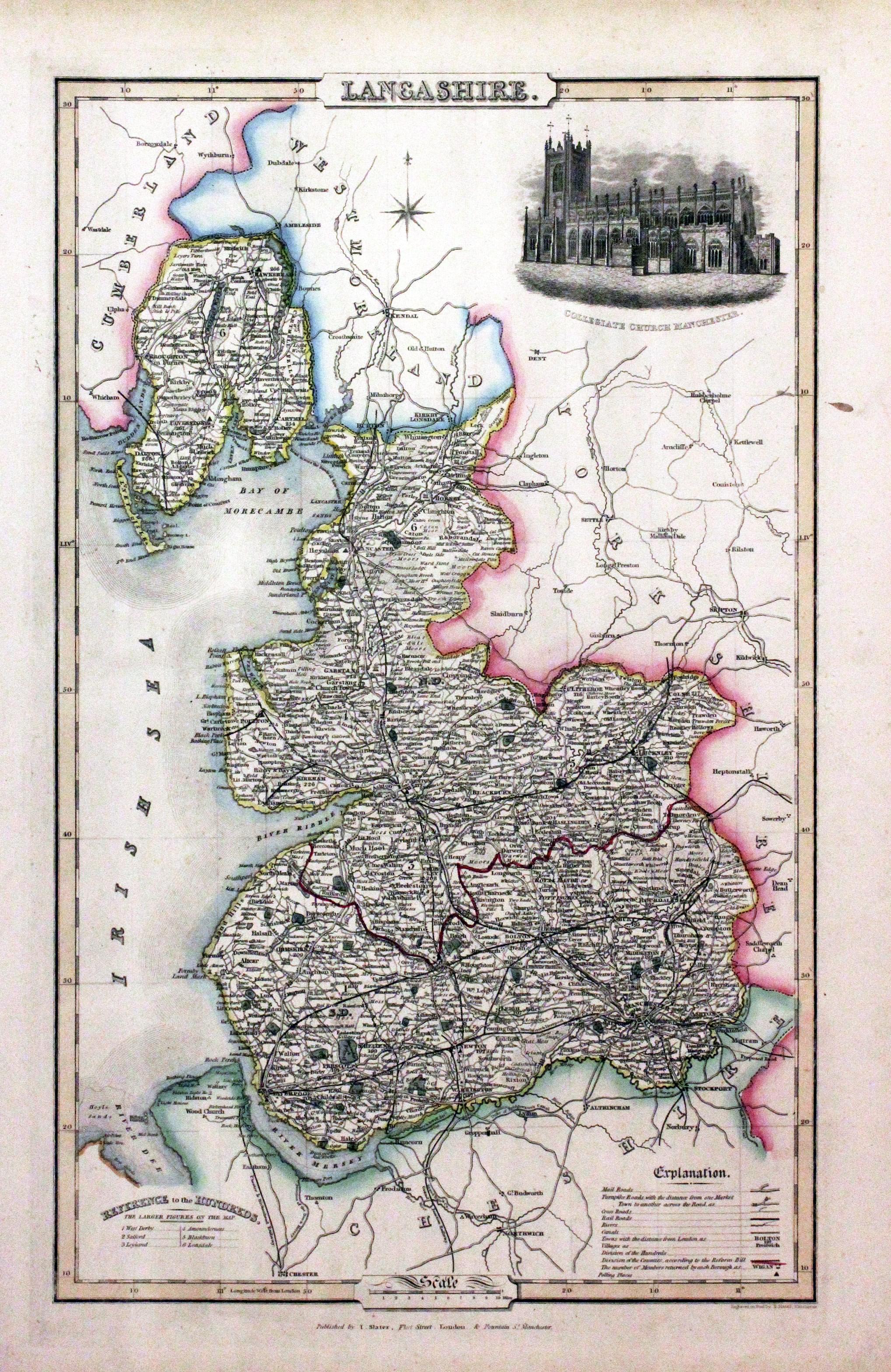 Old Lancashire Maps