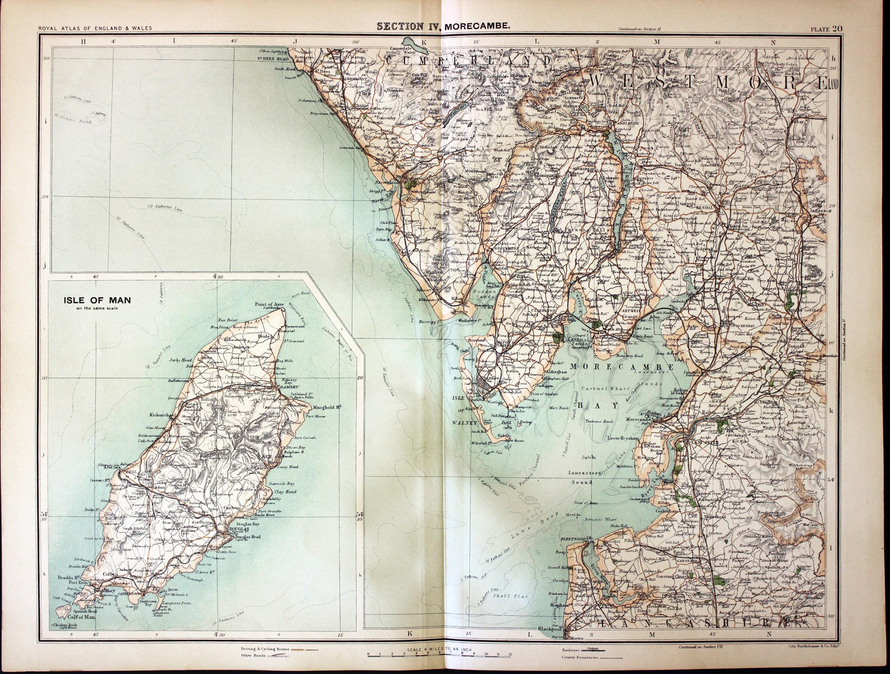 Antique Maps of the Isle of Man - Richard Nicholson