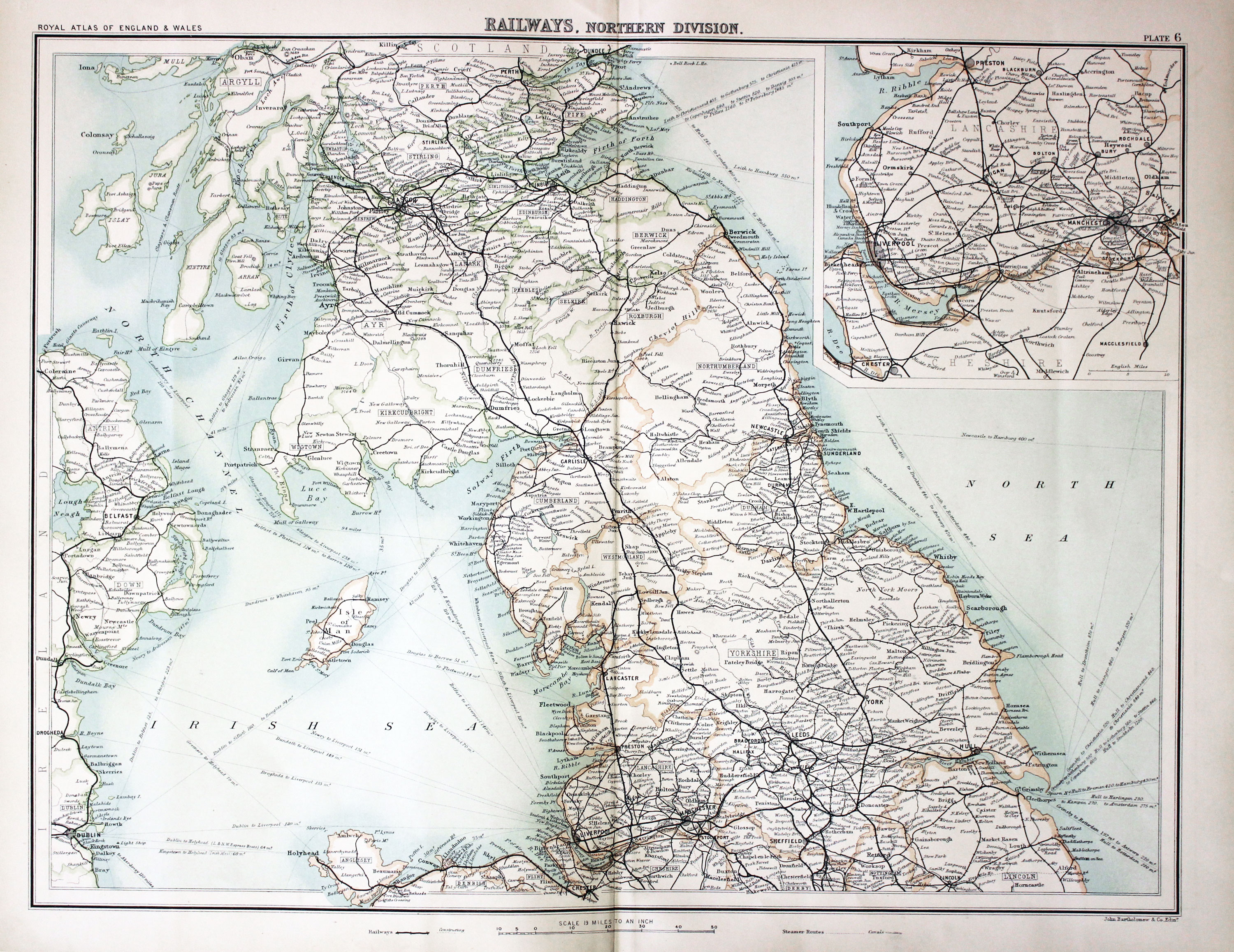 Antique Maps of the British Isles - Richard Nicholson