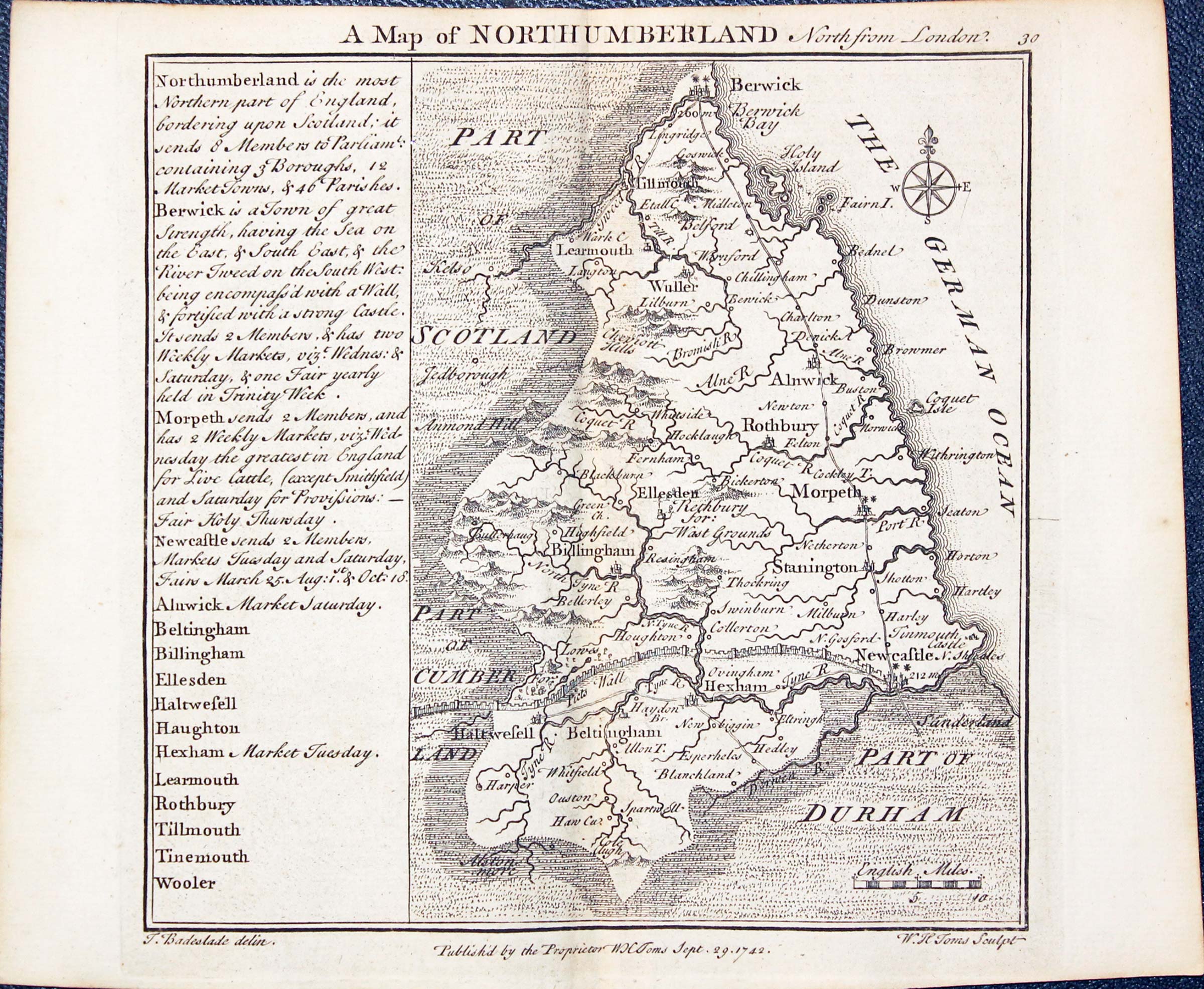 Maps by Thomas Badeslade and William Henry Toms