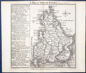 South Wales, T.Badesladed and W. H.Toms 1742
