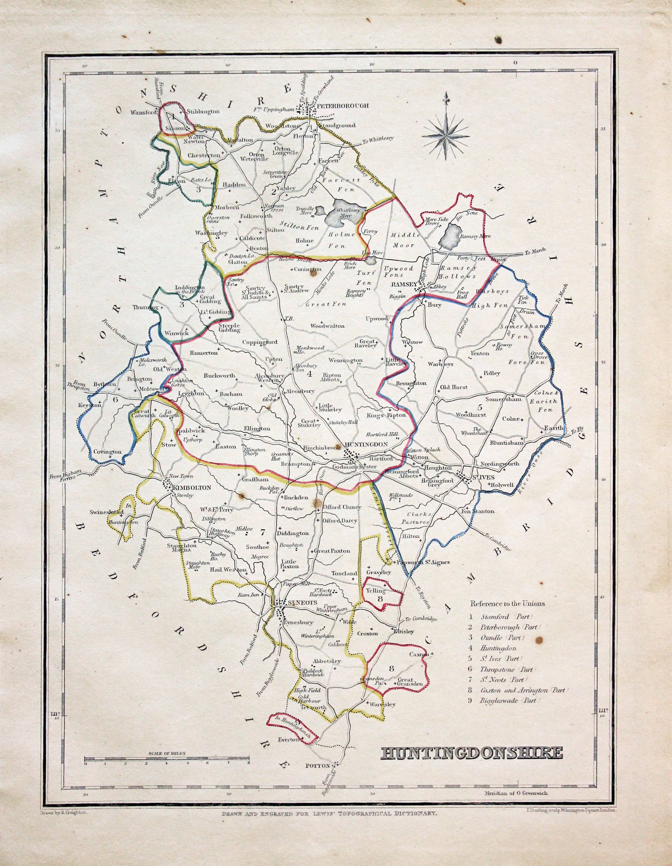 County Maps by Samuel Lewis