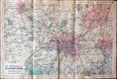 Environs of Manchester G. W. Bacon c.1884