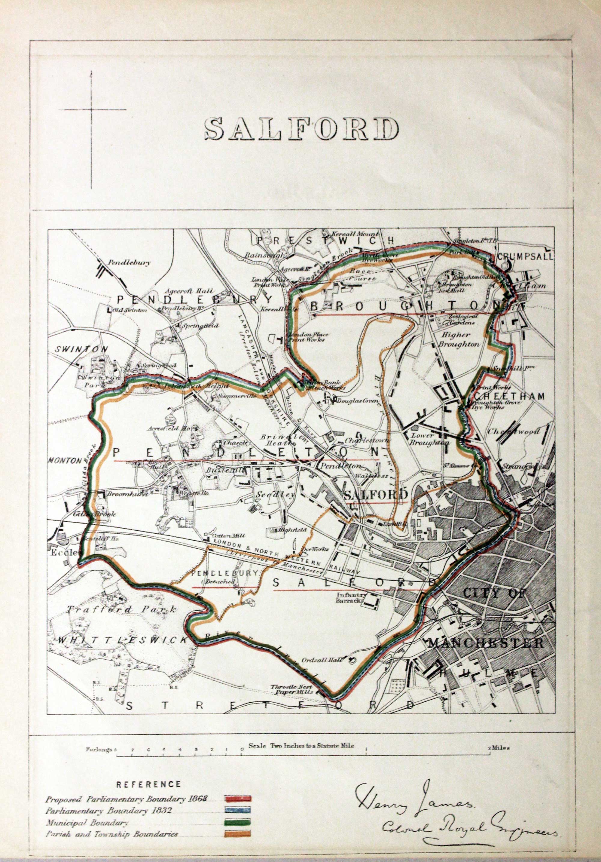 Antique Maps Of Lancashire - Richard Nicholson