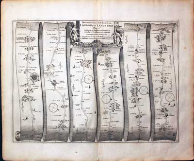 Plate 26 John Ogilby Road Map 1675