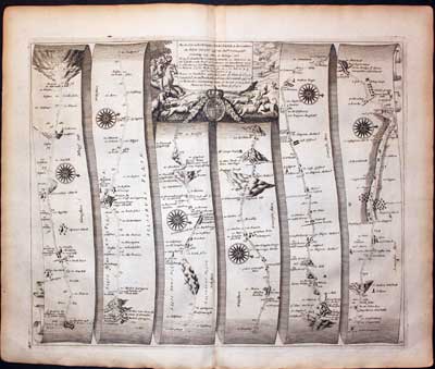 Plate 32 John Ogilby Road Map 1675