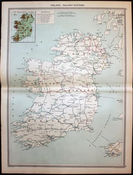 Antique Maps of Ireland - Richard Nicholson