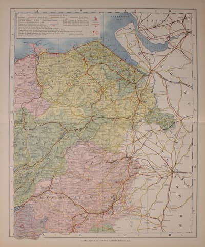 Antique Maps of Wales - Richard Nicholson