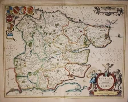 Antique Maps Of Essex, England - Richard Nicholson