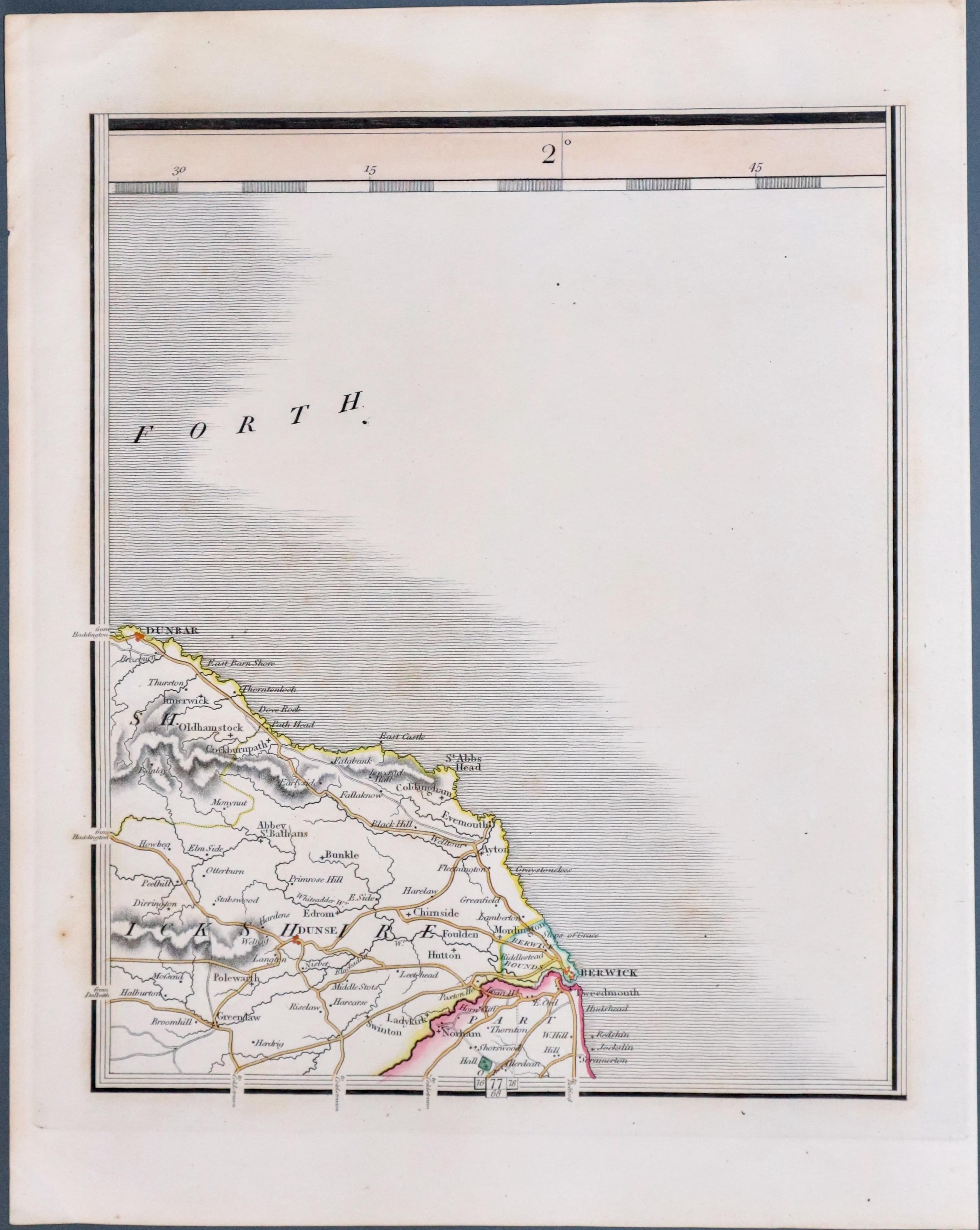 Antque county maps of Scotland A to L - Richard Nicholson