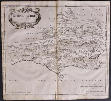 Dorsetshire, Robert Morden 1695