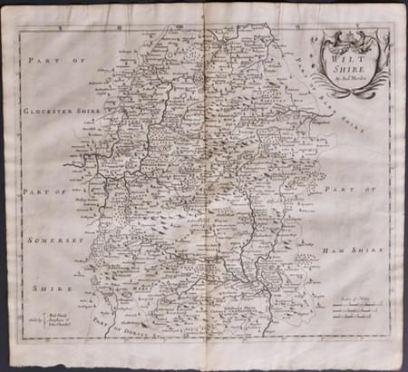 Wiltshire, Robert Morden 1695