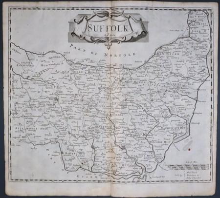 Suffolk, Robert Morden 1695