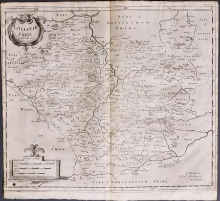 Leicestershire, Robert Morden 1695