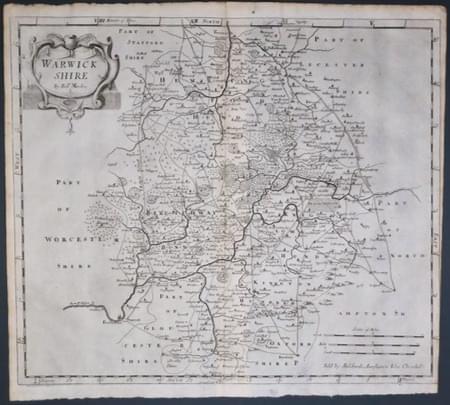 Warwickshire, Robert Morden 1695