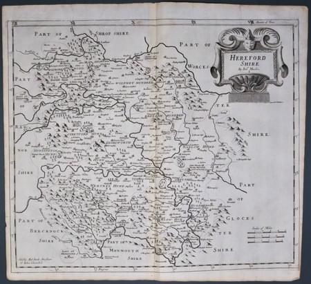 Huntingdonshire, Robert Morden 1695