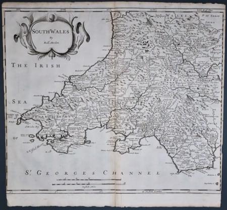 South Wales Robert Morden 1695