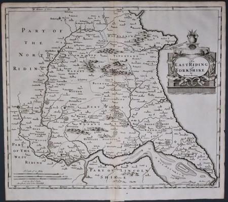 East Riding of Yorkshire, Robert Morden 1695