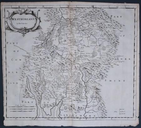 Westmorland, Robert Morden 1695