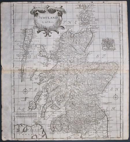 Scotland, Robert Morden 1695