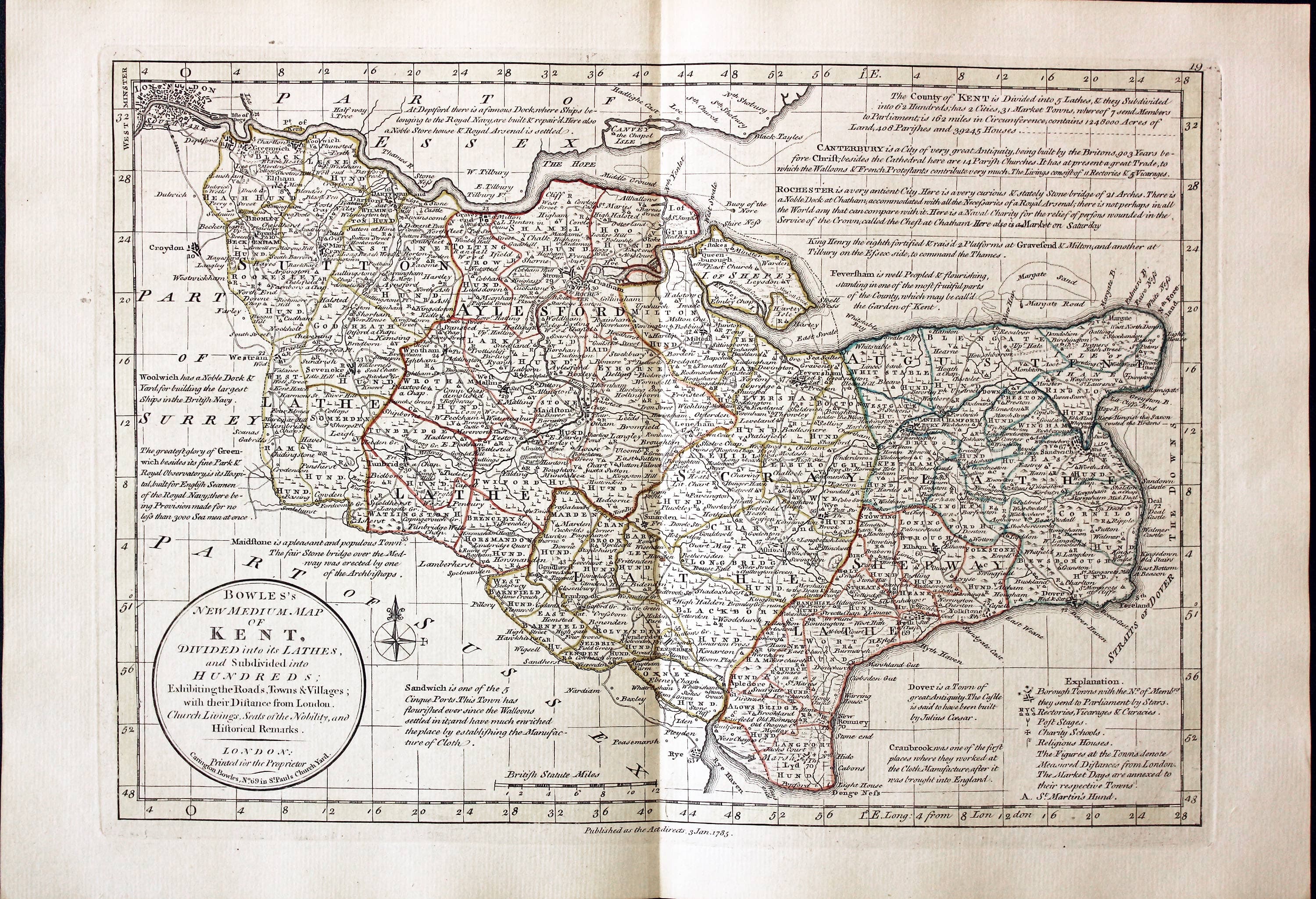 Antique Maps By Carington Bowles