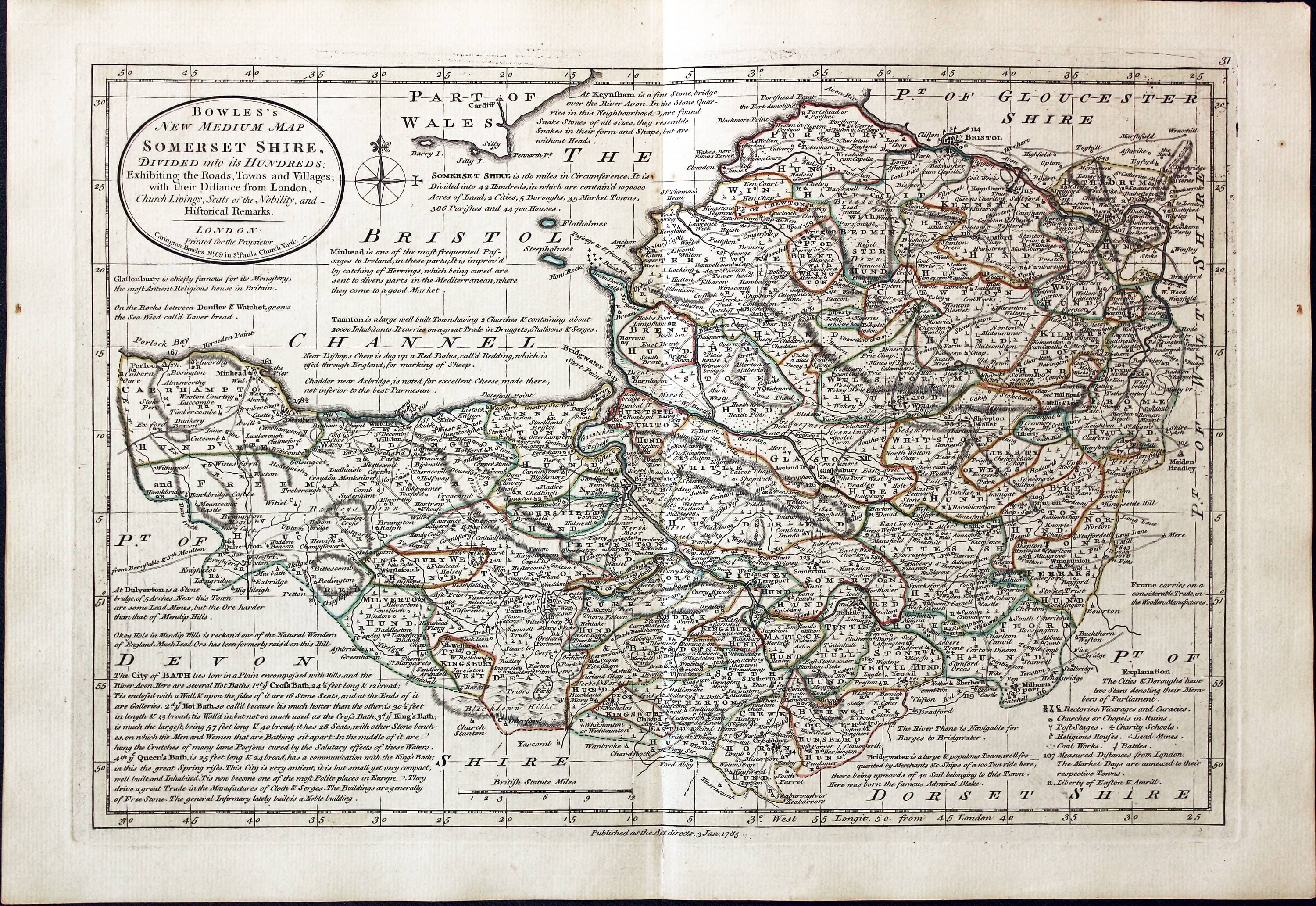 Antique maps by Carington Bowles