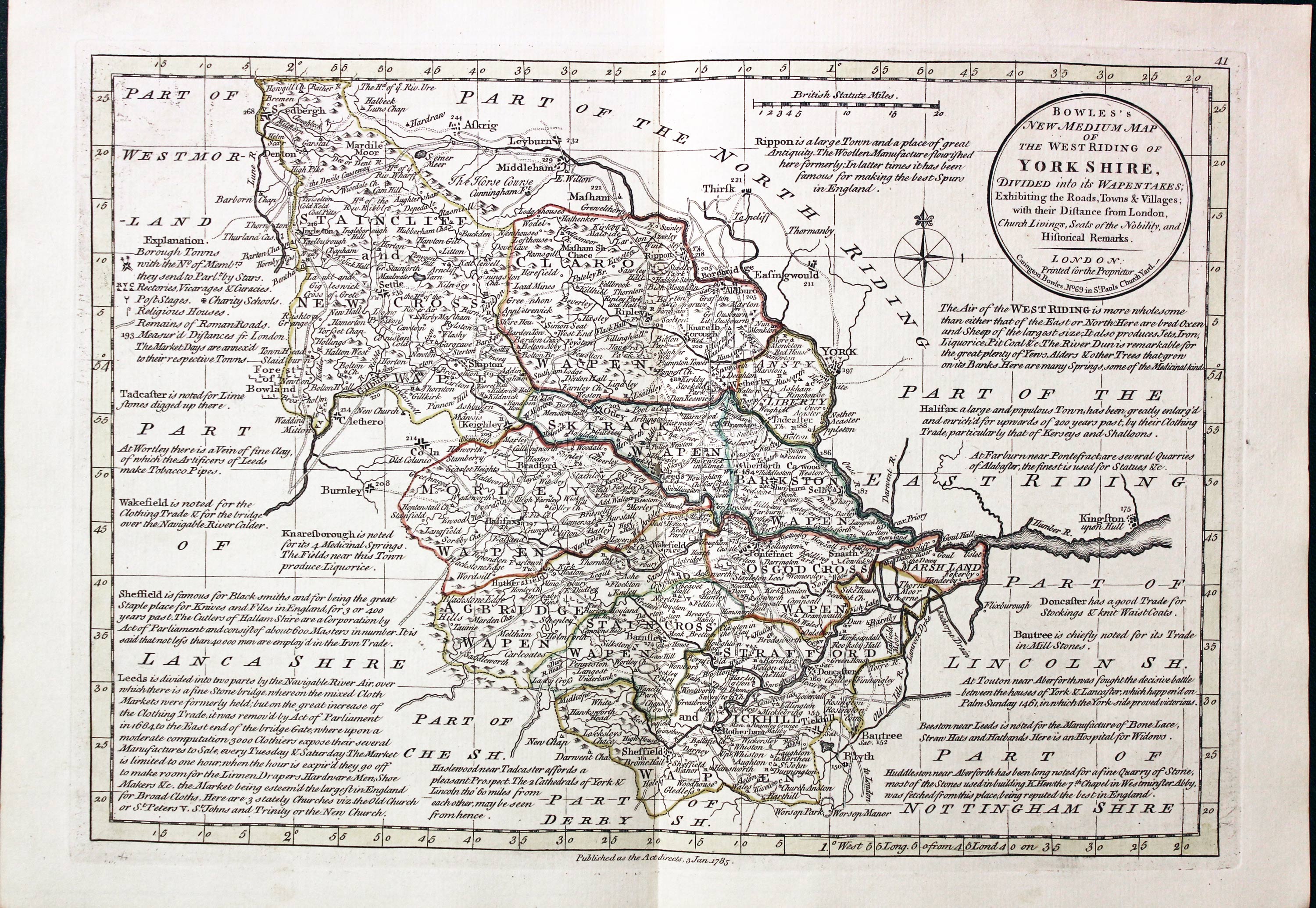 Antique maps by Carington Bowles