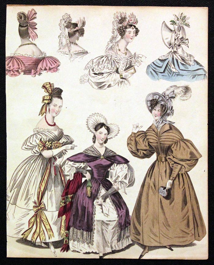 Antique Fashion Prints