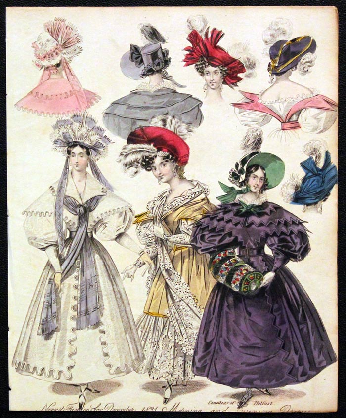 Antique Fashion Prints