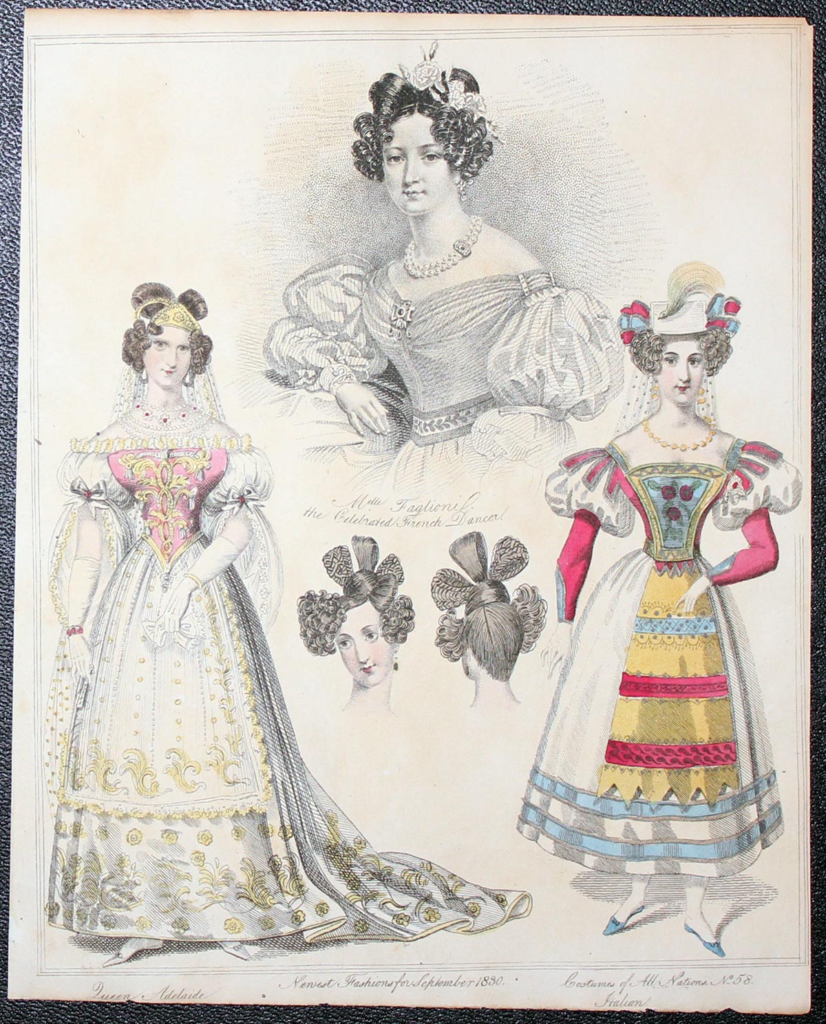 Antique Fashion Prints