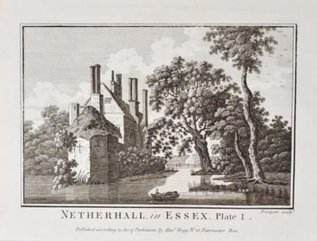  Netherhall in Essex Plate 1 published in 1786 