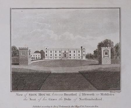  Syon House, Middlesex published in 1786 